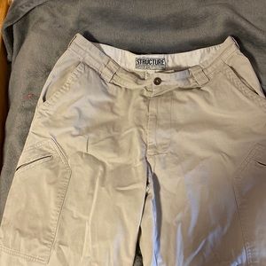 Khaki work pants